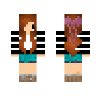 A pretty Girl for a Pretty World xD - Girl Minecraft Skins - image 2