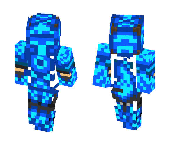 Frost Warrior - Male Minecraft Skins - image 1