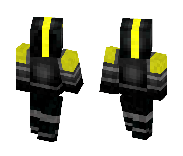 yellow future robot/ miner suit - Male Minecraft Skins - image 1