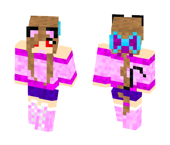 braided girl - Girl Minecraft Skins - image 1