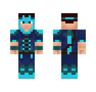 blauwe diamantenprins - Male Minecraft Skins - image 2