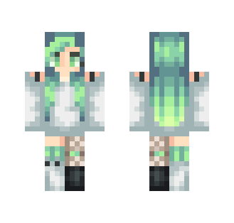 Toxic Lime - Female Minecraft Skins - image 2