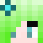 Green hair miku hatsune - Male Minecraft Skins - image 3