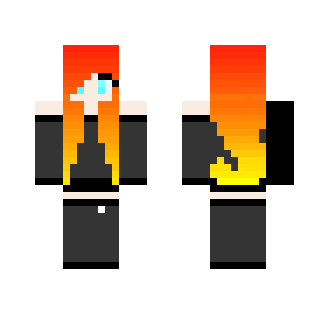 fire girl - Girl Minecraft Skins - image 2