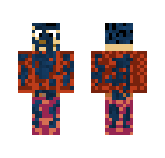 Lapis Armoured War-man - Male Minecraft Skins - image 2
