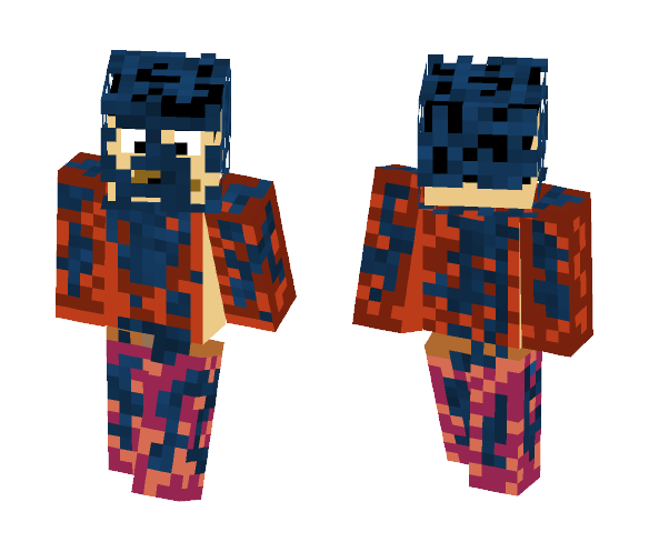 Lapis Armoured War-man - Male Minecraft Skins - image 1