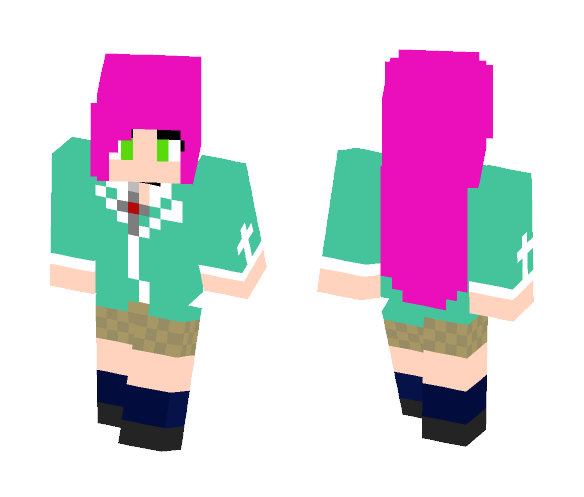 Moka Akashiya ~Outer Form~ - Female Minecraft Skins - image 1