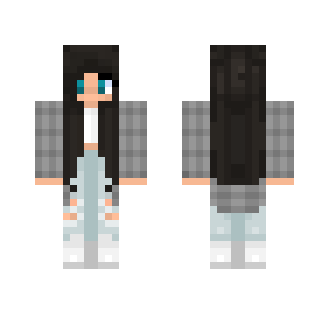 Chill Girl | Normal Eyes - Girl Minecraft Skins - image 2