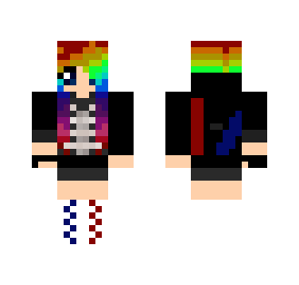 Skeleton clique. - Female Minecraft Skins - image 2