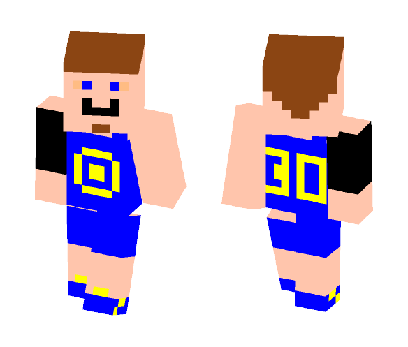 Steph Curry - Male Minecraft Skins - image 1