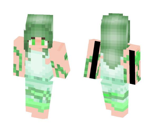 Emerald's skin - Female Minecraft Skins - image 1