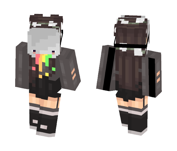 Puking in Disguise ♥ - Female Minecraft Skins - image 1