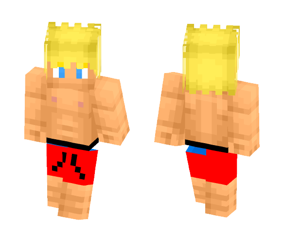Guy in Boxer briefs - Male Minecraft Skins - image 1