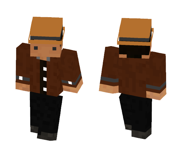 Casual Jacket - Male Minecraft Skins - image 1