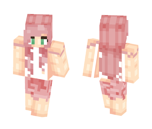 Pink Hair - Female Minecraft Skins - image 1