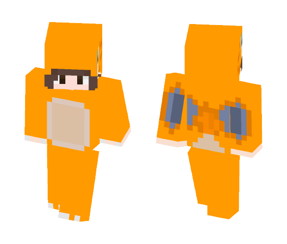 Emolox In A Charizard Onsie :P - Male Minecraft Skins - image 1