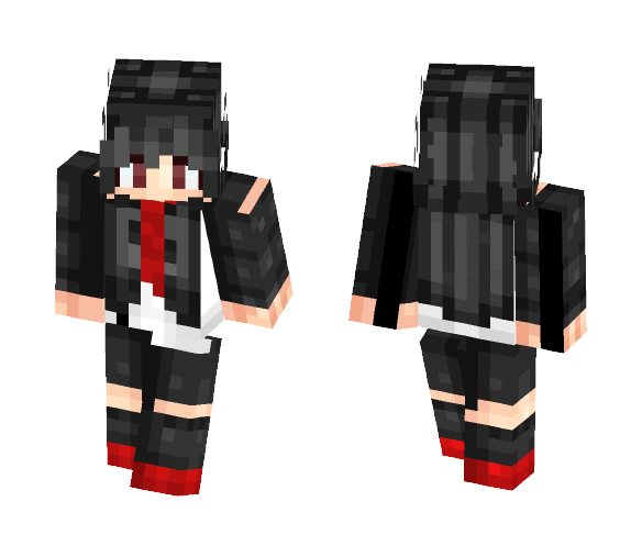 Emo School girl thingy request :0 - Girl Minecraft Skins - image 1