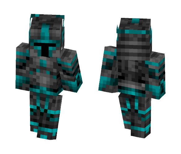 ♥ℜοβξℜ†♥ - Aqua Knight - Male Minecraft Skins - image 1