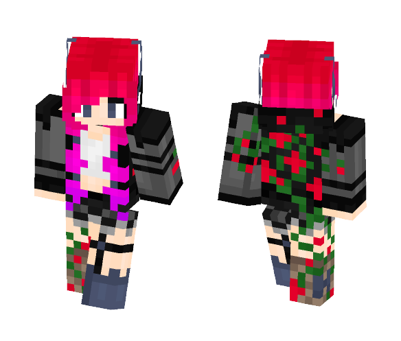 Fighting Your Demons - Female Minecraft Skins - image 1