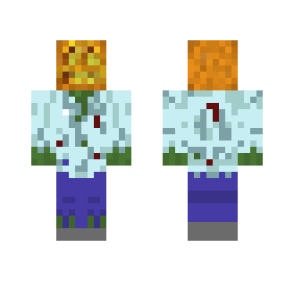 DynoDave the pumpkin zombie =D - Male Minecraft Skins - image 2