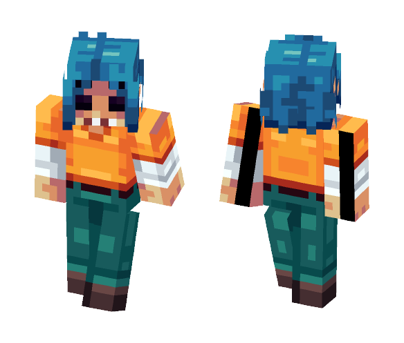 2-D (Gorillaz) - Male Minecraft Skins - image 1