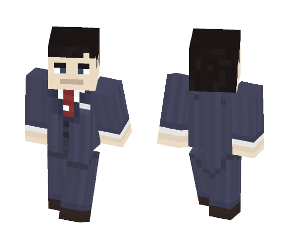 Classy male in a suit - Male Minecraft Skins - image 1