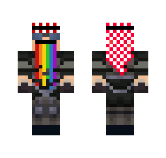 Rainbow Terrorist #SWAG #RAINBOW - Male Minecraft Skins - image 2