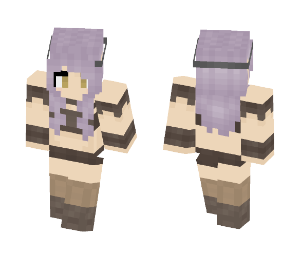 (not much) Leather Armor Test - Female Minecraft Skins - image 1
