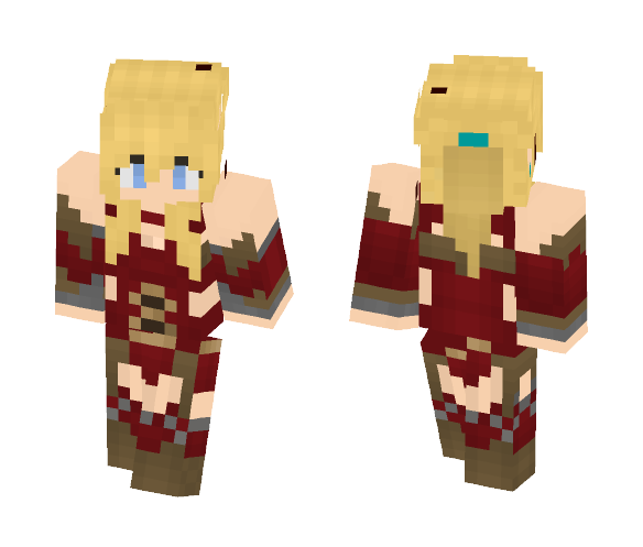 Elven Cloth/Leather Adventurer - Female Minecraft Skins - image 1