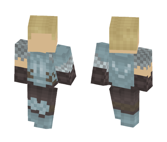 Asymmetrical Armor - Blank - Male Minecraft Skins - image 1
