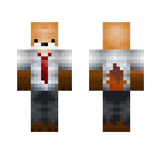 Fox in a suit - Male Minecraft Skins - image 2