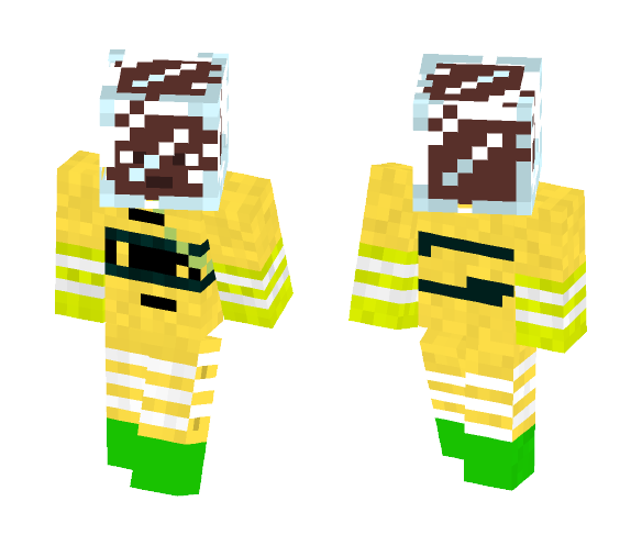 Rust Radiation suit - Male Minecraft Skins - image 1