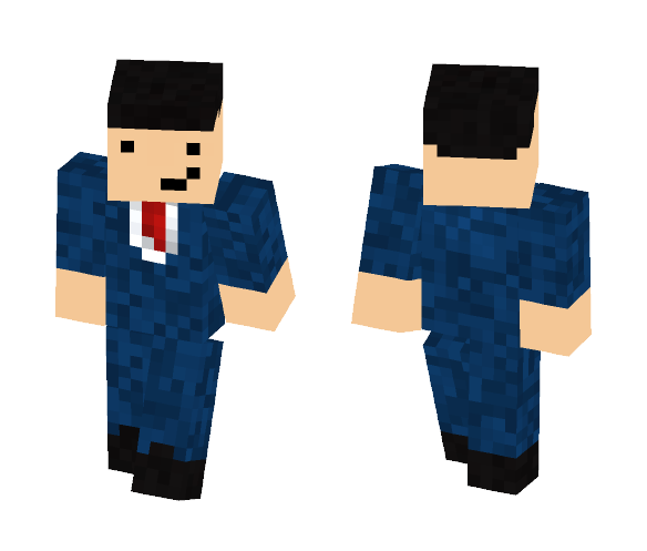 Friendly Business Man - Male Minecraft Skins - image 1