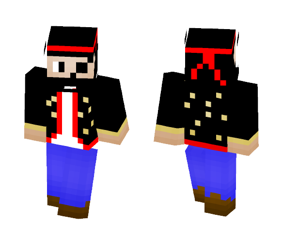 Captain Wha? - Male Minecraft Skins - image 1