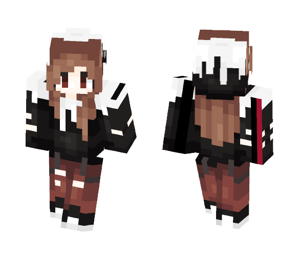 f to pay respects - Female Minecraft Skins - image 1