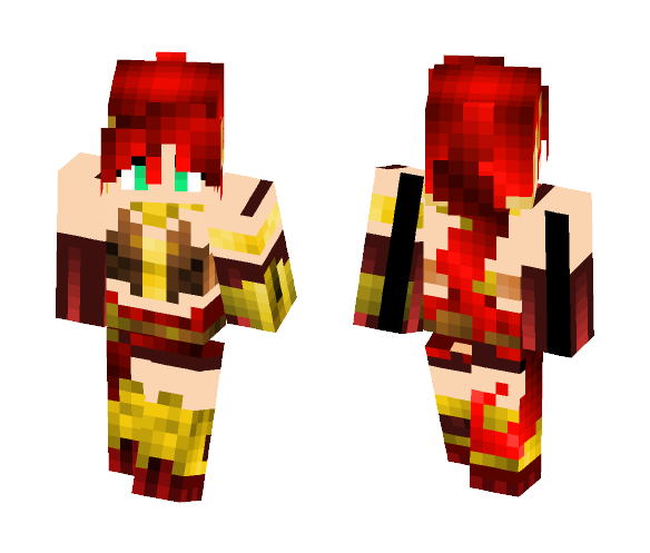 Pyrrha from RWBY - Female Minecraft Skins - image 1