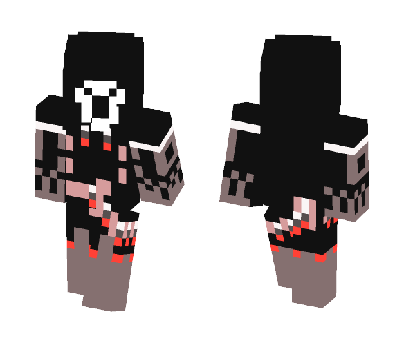 Overwatch Reaper - Male Minecraft Skins - image 1