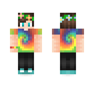 ♥ℜοβξℜ†♥ - Tie Dye Boy - Boy Minecraft Skins - image 2