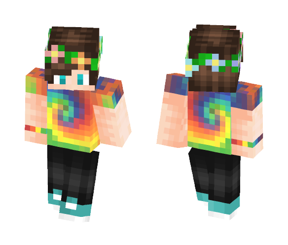 ♥ℜοβξℜ†♥ - Tie Dye Boy - Boy Minecraft Skins - image 1