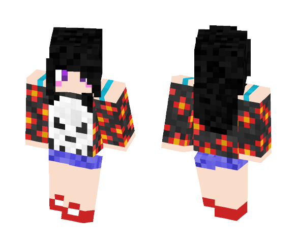 My Oc - Reika - Female Minecraft Skins - image 1