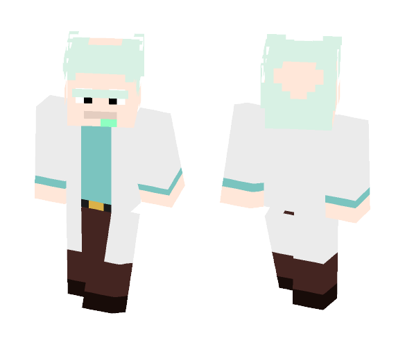 Rick - Rick and Morty - Male Minecraft Skins - image 1