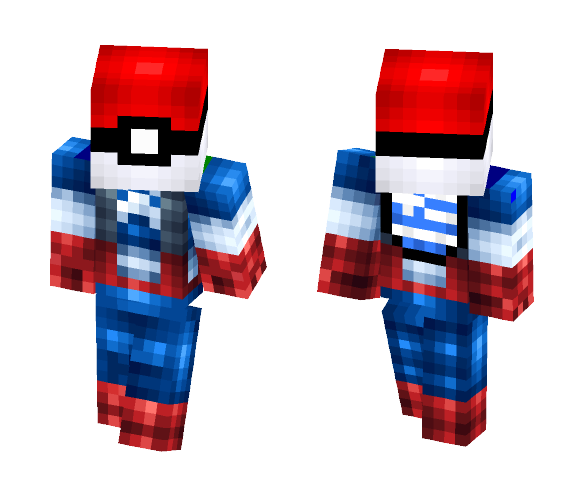 CAPTAIN GREEK POKEMON - Interchangeable Minecraft Skins - image 1