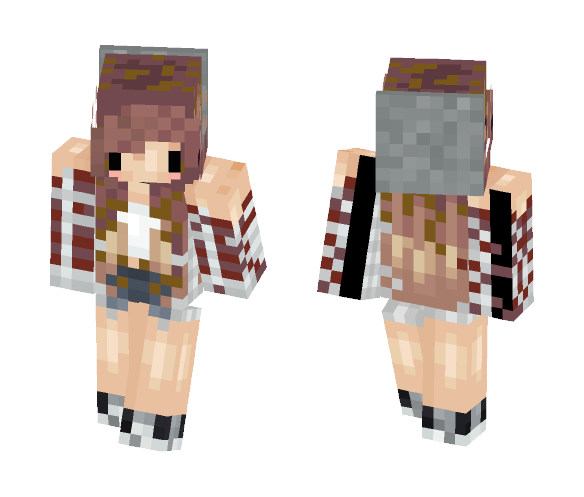 Autumn Girl (Edit) - Girl Minecraft Skins - image 1