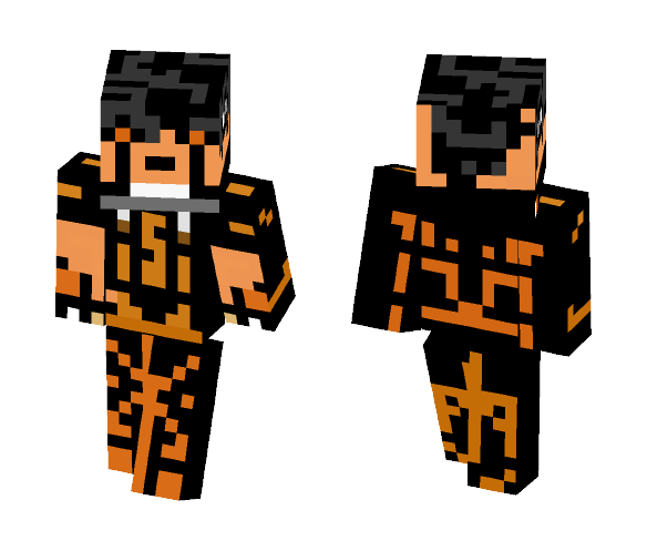 Orange Guy - Male Minecraft Skins - image 1