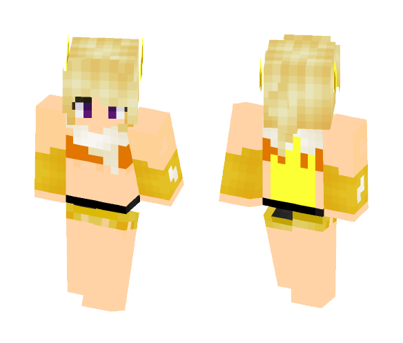 Jolteon - Female Minecraft Skins - image 1