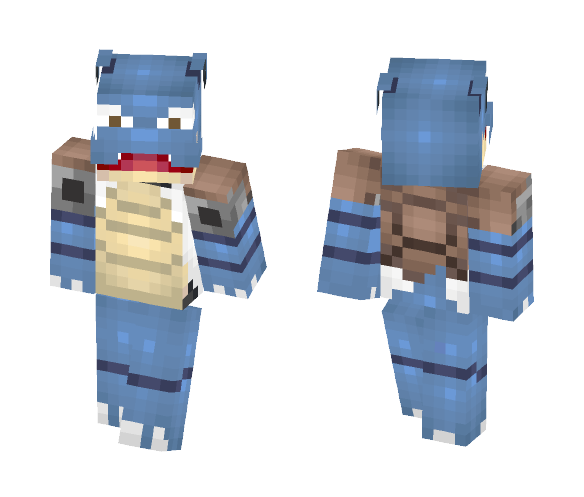 Blastoise (Reuploated) - Male Minecraft Skins - image 1