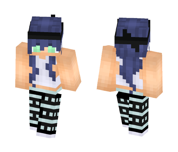Girl with a Bandana - Girl Minecraft Skins - image 1