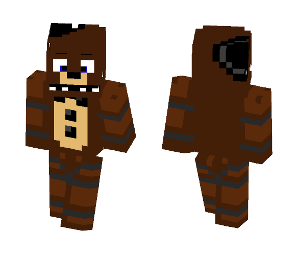 Freddy Fazbear - FNaF1 - Male Minecraft Skins - image 1