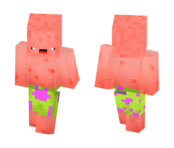 Derp Patrick | MadeForPvP - Male Minecraft Skins - image 1