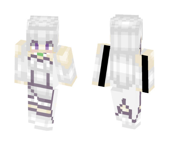 Re:Zero Emilia - Female Minecraft Skins - image 1
